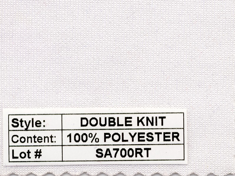Double Knit 100% Polyester